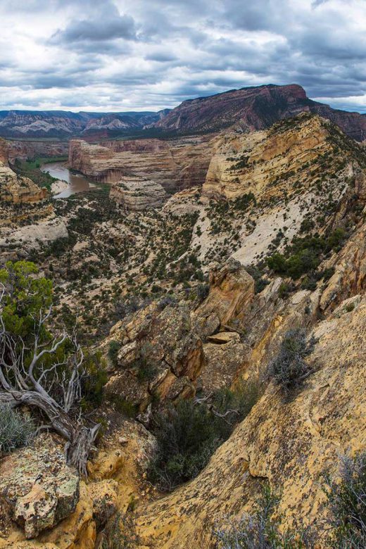 Above the confluence of the Green and Yampa Rivers | Photo by Jacob W. Frank