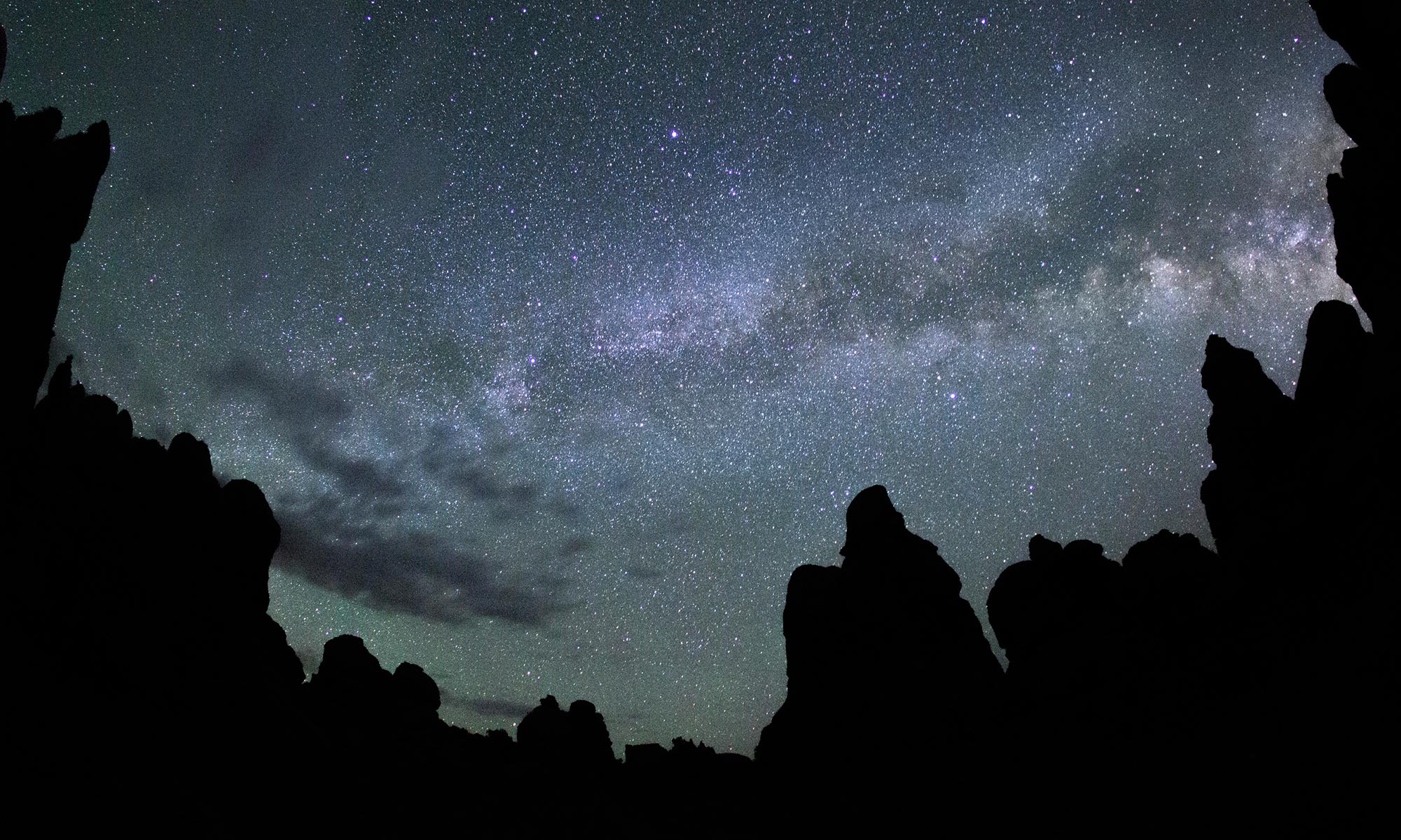 The Milky Way over The Doll House | NPS Photo by Kait Thomas