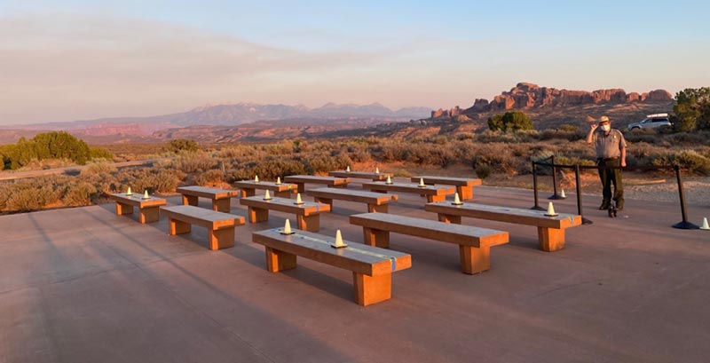 Interpretive programs at Arches National Park