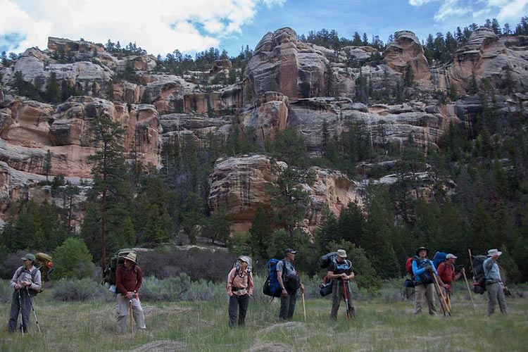 RAC members in the Manti-La Sal National Forest