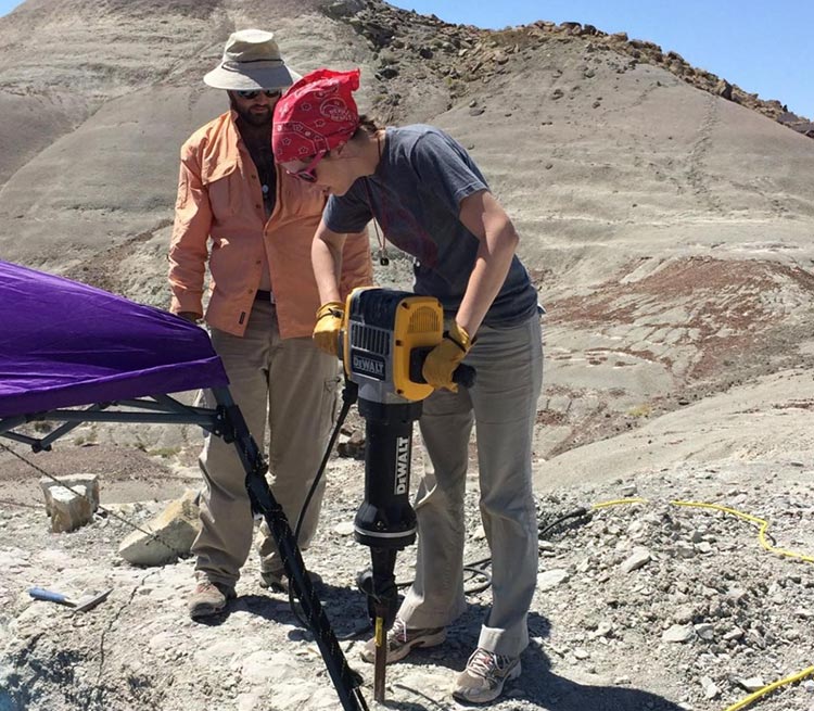 Working in the Cisco Mammal Quarry