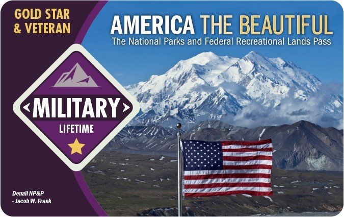 Lifetime Pass for Military Veterans and Gold Star Families